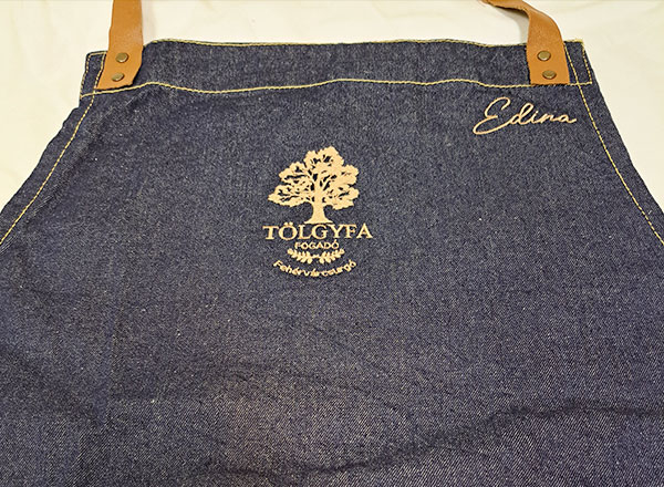 Munkaruha hímzés - céges logó hímzése